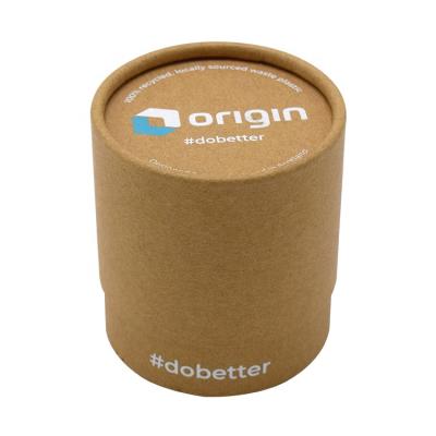 China Recycled Materials Custom Printed Creative Round Kraft Paper Tube Packaging For Food Packaging for sale