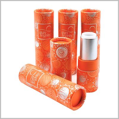 China Custom Recyclable Lift Up Perfume Bottle Paper Tubes Wholesale Packaging Cosmetic Paper Tube For Lipstick And Lip Balm for sale