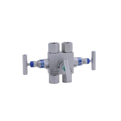 China 316 Factory Wholesale Price High Standard Assembly Three Valve Eco - Friendly Copper Group For Industrial for sale