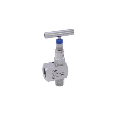 China 316 China Supplier Professional High Quality Pressure Gauge Attachment Assembly Angle Valve for sale