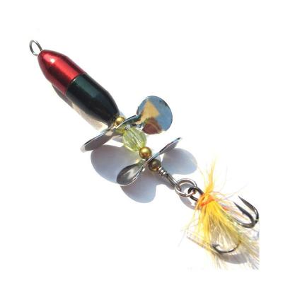 China Hook Fishing Lure Artificial Groundbait Sinker Hooks With Feather Barbed Hook for sale