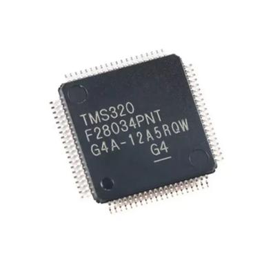 China New and original IC MCU 32BIT 128KB FLASH LQFP-80 microcontroller IC chip TMS320F28034 TMS320F28034PNT standard TMS320F28034PNT for sale