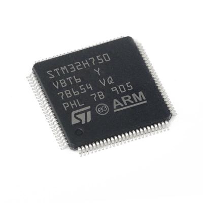 China The new and original IC MCU 32BIT 128KB FLASH LQFP100 microcontroller IC of STM32H750VBT6 standard chips STM32 STM32H750 STM32H750VBT6 for sale