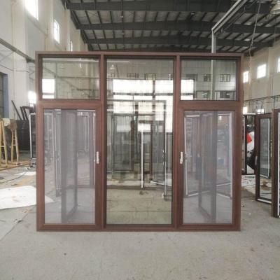 China Alibaba China Supplier ROOMEYE Energy Saving Aluminum Type Glass Door With Sash Window for sale