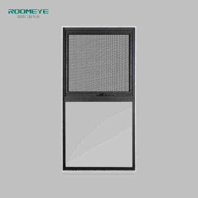 China Aluminum Magnetic Screen Australia Awning Window With Chain Winder for sale