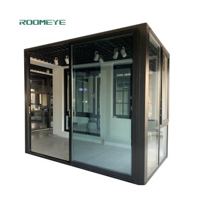 China Traditional Exterior Aluminum Corner Sliding Door Patio Door for sale