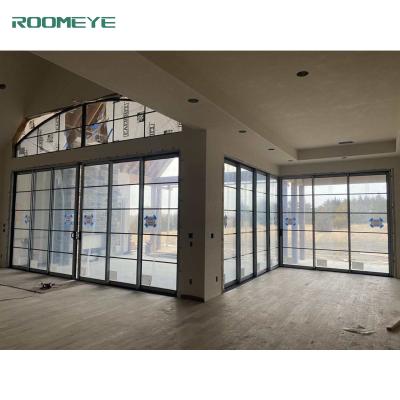 China Energy Saving Aluminum Triple Panel Sliding Door Patio Door for sale