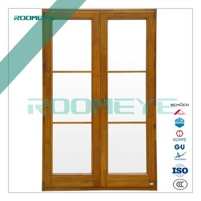 China ROOMEYE Modern Swing Arched French Doors Used Exterior French Doors For Sale for sale