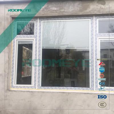 China Folding screen wood and aluminum window and door alu-wood window and door for sale