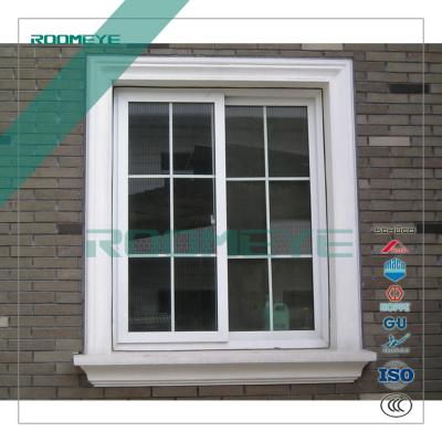 China Magnetic screen upvc windows and door for sale