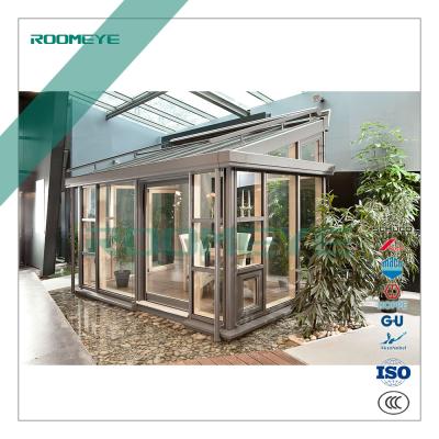 China Aluminum Clad Wood Casement ROOMEYE Winter Garden for sale