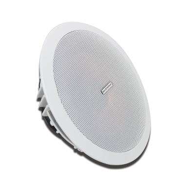 China No 6 Inch Coaxial Ceiling Speaker 100V Line , 60W To 8 Ohm High Performance Two Way Ceiling Speaker for sale