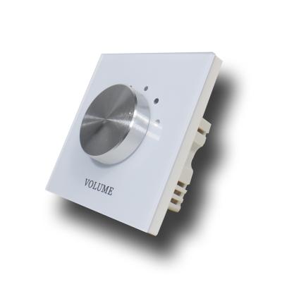 China 411236 15watt 2 channels 86 mini stereo volume controller suitable for all our wall mount amplifier 411236 for sale