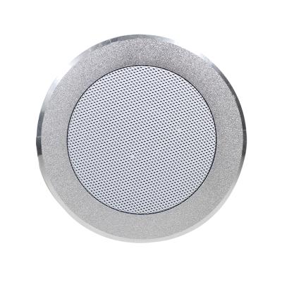 China Mini 3 Inch 15W Lighting Style Ceiling Speaker For High Humidity Marine Or Sauna Application for sale