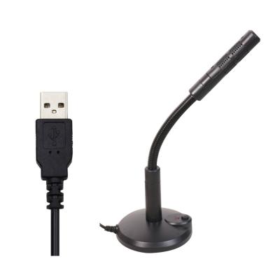 China USB Handheld Desktop Conference Microphone Omnidirectional Condenser Microphone with Flexible Gooseneck for Laptop, Speech, Recording for sale