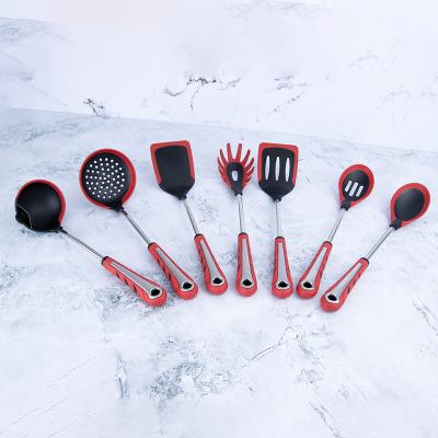 China 2021 New Design Silicone Utensils Set Contemporary Cookware Set for sale