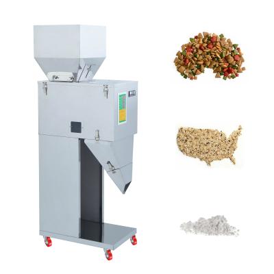 China New Design 2~999g Food CE Square Hopper Automatic Powder Granule Weighing Filling Machine For Grain Flour Tea Particl Beans zu verkaufen