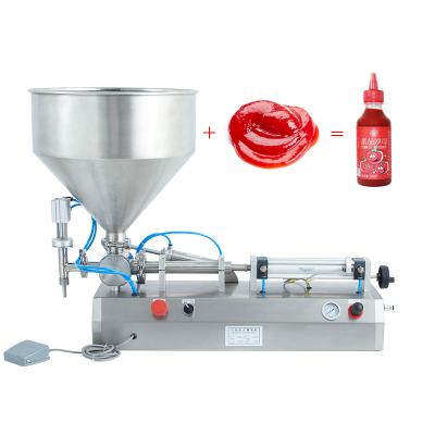 China Semi Automatic Food Nail Polish Lotion Bag Small Cream Filling Machine For Manual for sale