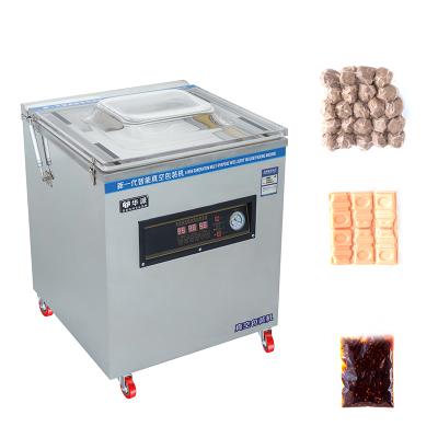 China Food Low Cost Single Chamber Vacuum Packing Machine For Food Chicken Clothes Meat Sea Fruits And Vegetables Beef for sale