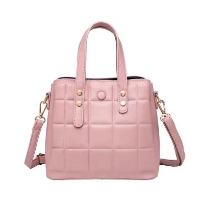 China PORTABLE Original Design Unique Tote Hand Bags Women Embossing Handbags Large Leather Cross - Body Square Shopping Bags for sale