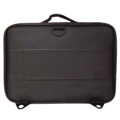 China Eco-friendly Travel Waterproof PU Leather Makeup Factory Cosmetic Organizer Storage Bag Makeup Box Case Large for sale