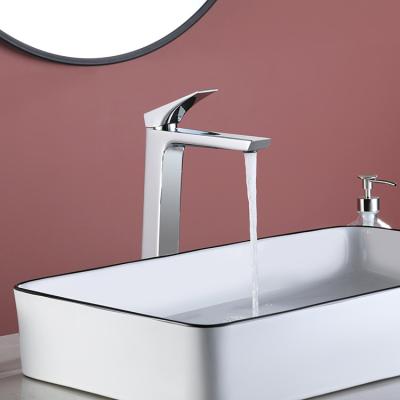 China New Design Zinc Regular Single Handle Durable Basin Faucets Mixer Taps for sale