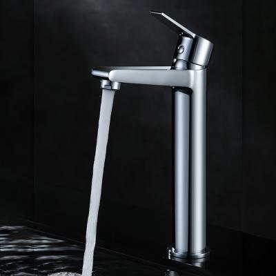 China Regular Hot Selling Deck Mount Single Handle Raise Faucets High Basin Faucet Faucet for sale