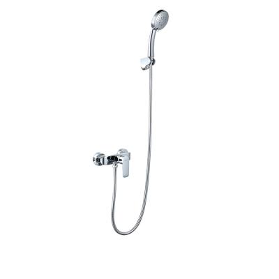 China Hot Selling Zinc Sliding Bar Wall Mount Single Hand Tub Faucet Without Mixer for sale