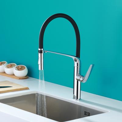 China Other Brass Single Handle Faucets Pull Out Kitchen Sink Faucets for sale