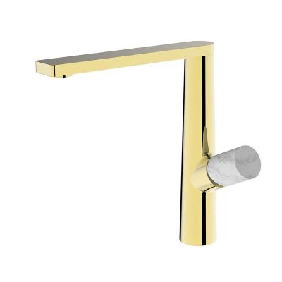 China Other Single Hole Sink Faucet Kitchen Brass Electroplating Mixer Tap for sale