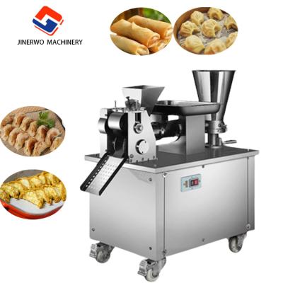 China food & China factory hot sale JV-180 automatic dumpling beverage and momo samosa springroll making machine automatic dumpling wrapper machine for sale