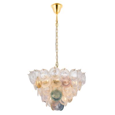 China Modern Indoor Modern Glass Chandelier Pendant Lights Classic Chandelier Light For Home And Hotel for sale