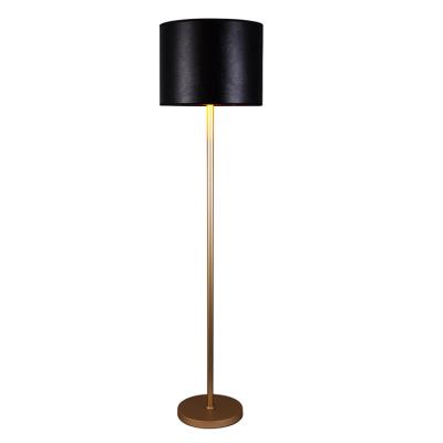 China Modern Modern Hotel Floor Lamp Indoor Floor Lamp Standing With Fabric Shade for sale