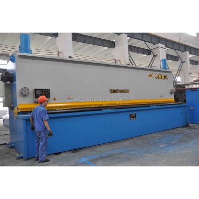 China Construction Material Stores QC12Y 12x6000 Hydraulic Swing Beam Shear Machine for sale