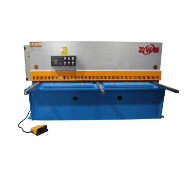 China CE certificate qc12y 12x3200 cnc soft hydraulic swing beam carbon steel plate shear machine Wikipedia with GOLD price E21S for sale