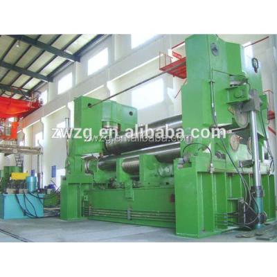 China Carbon Steel ZHONGWEI 3 Roll Sheet Rolling Machine for sale