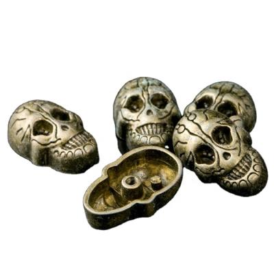 China For DIY Custom Metal Skull Heads DIY Skull Bracelet For Jewelry for sale