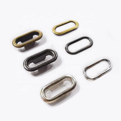 China Durable Metal Oval Grommets and Grommets for Large Size Oval Eyelet Oval Ojal De Metal of Tents Tarp Tents for sale