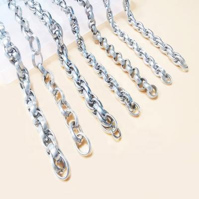 China New Pet Rope Hip Hop Stainless Steel Rope Chain For Dogs Bags Pets Strong Steel Chain Rope Chain Cadena De Acero Inoxidable for sale