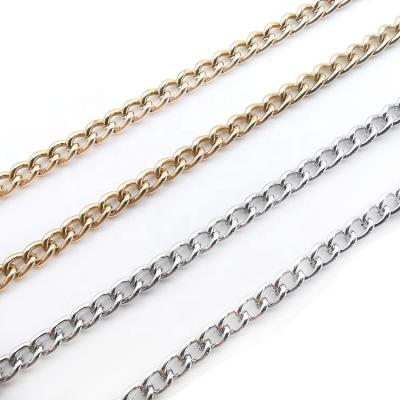 China Used For DIY Cuban Link Pants Chain For Women Waist Chain Belt Croc Chains Cadena De Eslabones De Hierro for sale