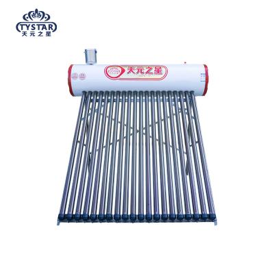 China Outdoor hot sale pressurized vacuum tube solar collector water heater ce for home use for sale