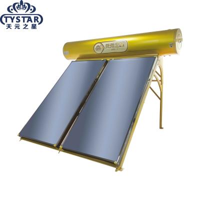 China CE Quality 150L Flat Plate Outdoor High Pressure Household Solar Water Heater for sale