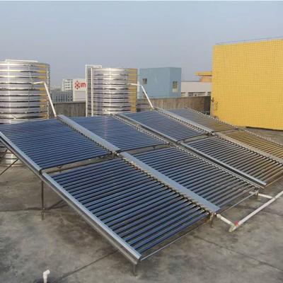 China Vacuum Tubes Solar Collector Outdoor Solar Water Heaters For Hotel And Project for sale