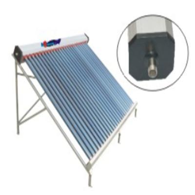 China Outdoor solar water heater collector, water heater system for hotel, school, hospital, restaurant. for sale