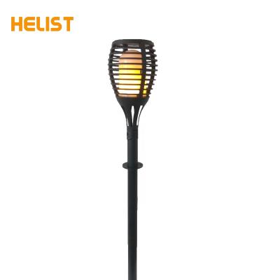 China Led Solar Garden Lamp IP65 ABS Dancing Flame Torch Solar Post Flickering Led Light for sale