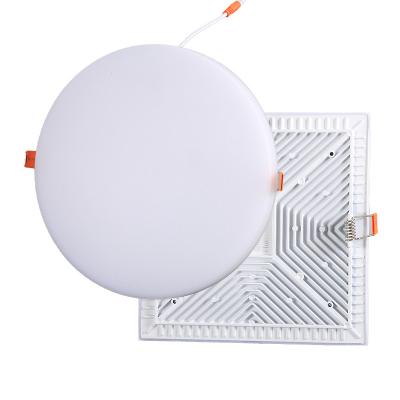 China Modern Competitive Price Rimless Round Led Ceiling Panel Light 12W 18W 24W 36W for sale