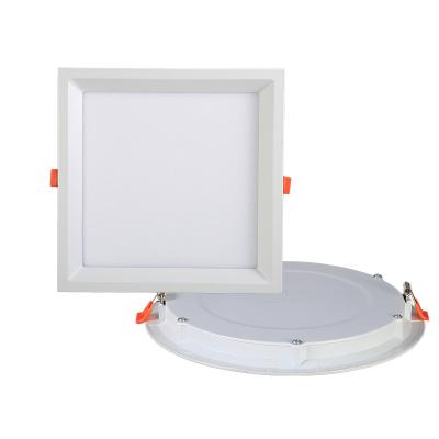 China Modern Anti Glare Slim Frame Led Ceiling Panel Light 6W 10W 15W 22W for sale