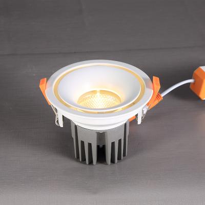 China Modern Dimmable Modern Anti-glare Slim Recessed LED Spot Down Light COB LED Downlight for sale