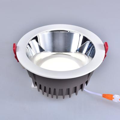 China Downlights UGR 19 Anti Glare Deep Frame Recessed Downlight 30W LED Ceiling Down Light for sale