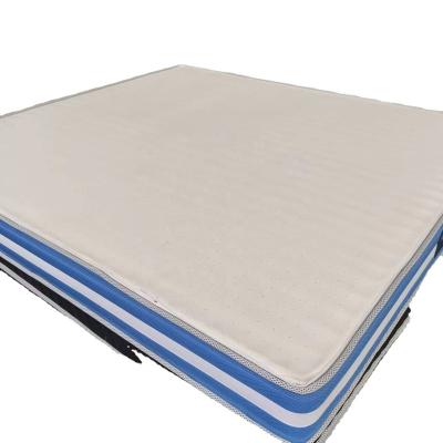 China Waterproof Flippable Prison Army Hospital Foam Fire Retardant Ultrasonic Zipperless Suture Mattress No Gap Pads Medical Mattress for sale